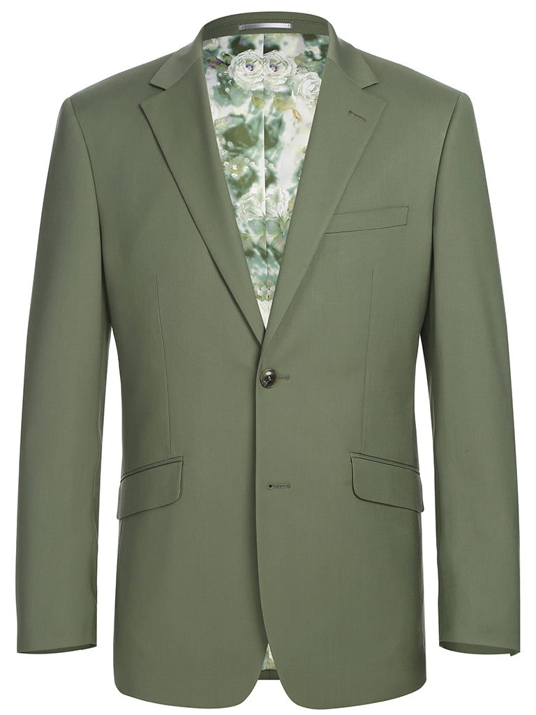 Sage Green Slim Fit Suit