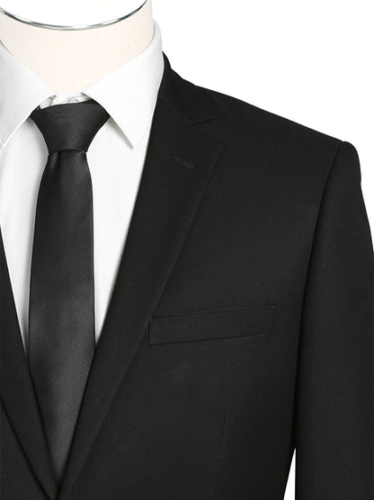 Black Slim Fit Suit