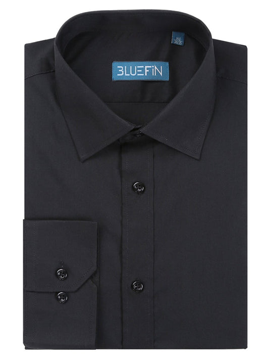 Black Slim Performance Shirt