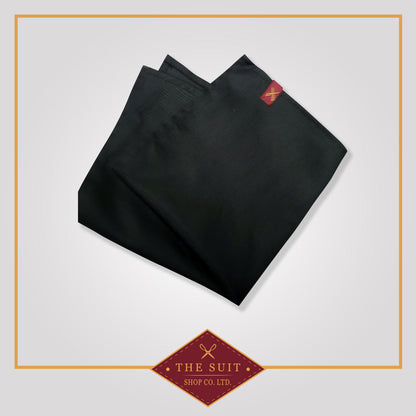 Black Pocket Square