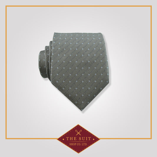 Gunsmoke Pindot Tie