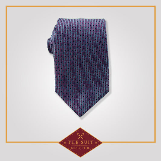 Old Lavender Pattern Tie