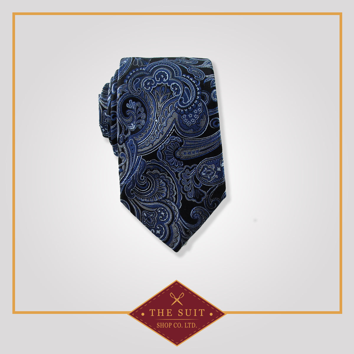 Cloud Burst Patterned Tie