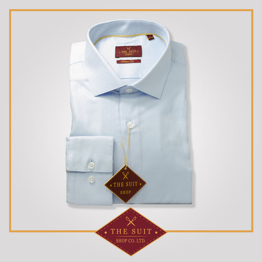 Windsor Shirt Baby Blue Oxford Cotton