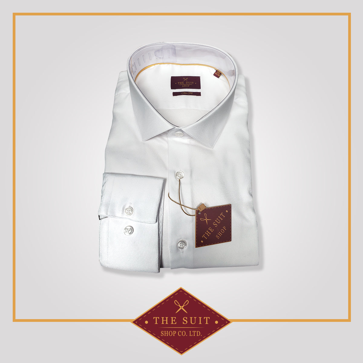 Windsor Shirt White Oxford Cotton