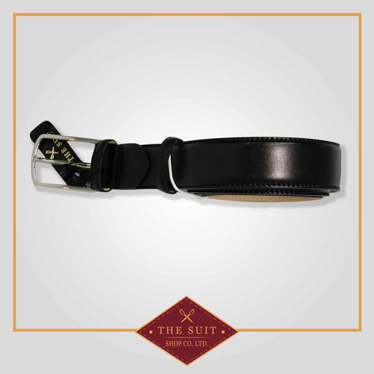 Black Leather Belt