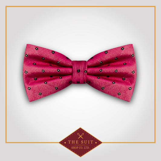 Hibiscus Spotted Bow Tie