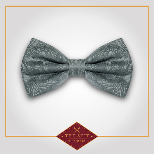 Oslo Gray Bow Tie