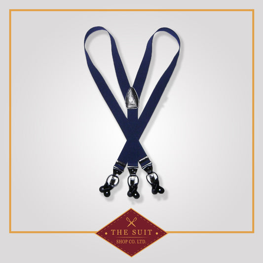 Navy Blue Suspenders