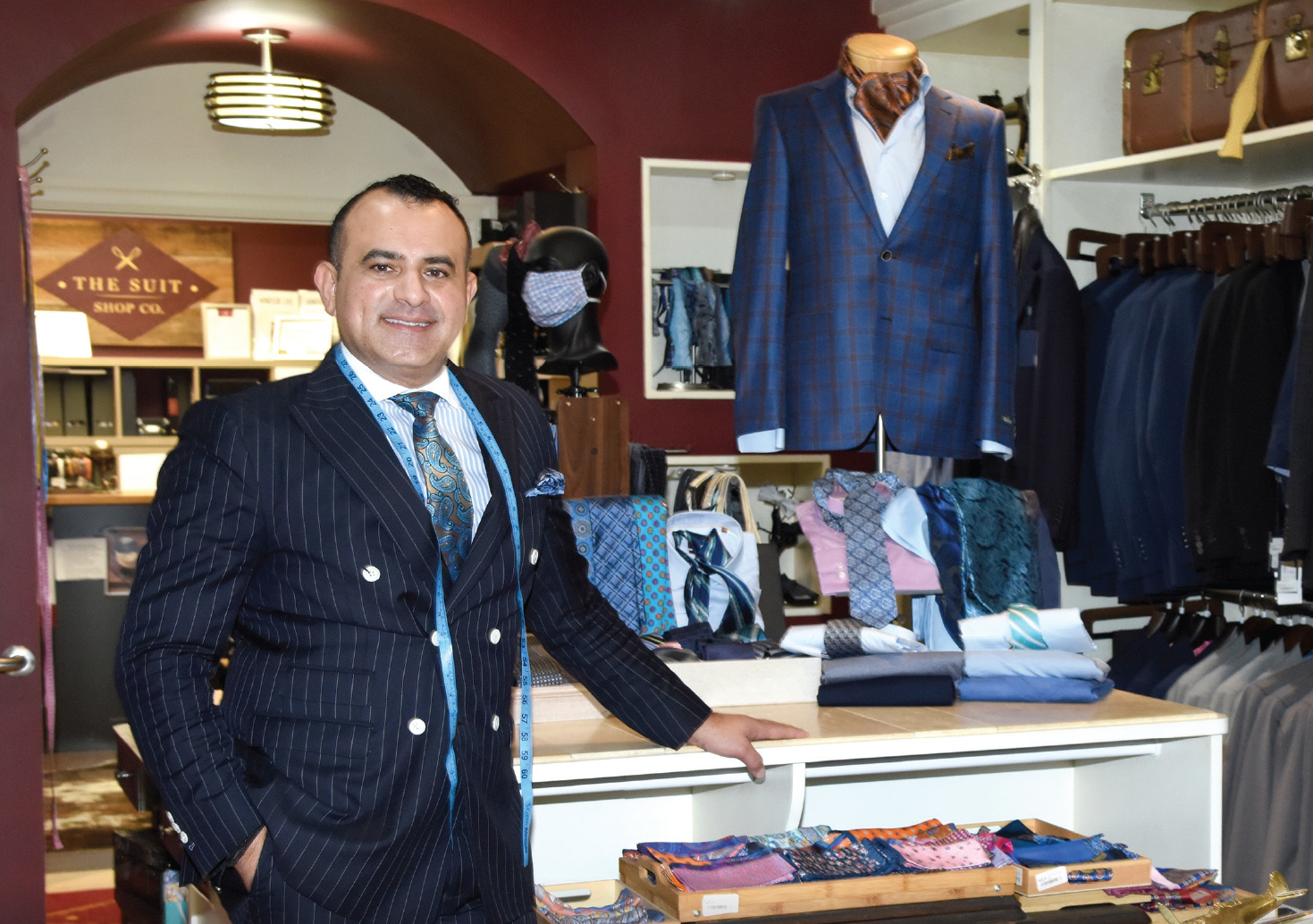 The Suit Shop, Custom Clothiers  Where Your Size Is Our Specialty!